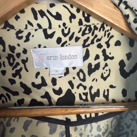 Vintage Leopard Print Erin London Jacket – Women’s XL - Picture 4 of 5